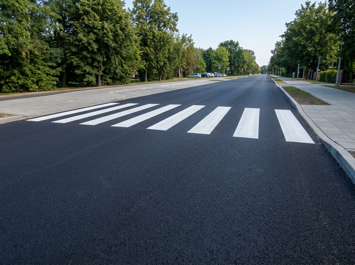 Przejścia dla pieszych — wizualizacja AI